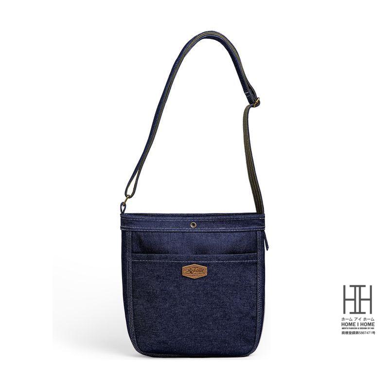 デニムショルダーバッグ 本革 使いやすい 肩掛け メンズ 9.6オンス デニム レディース 鞄 プレゼント ボディバッグ 本革 バッグ 鞄 斜めがけバッグ 大人 | ホームアイホーム | 14