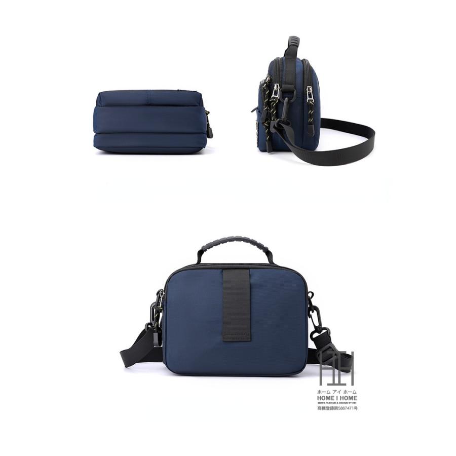 ウエストポーチ 2WAY ショルダーバッグ 撥水 メンズ レディース ミニショルダーバッグ サコッシュ 斜め掛け ミニ 鞄 メンズバッグ 黒 | ホームアイホーム | 17