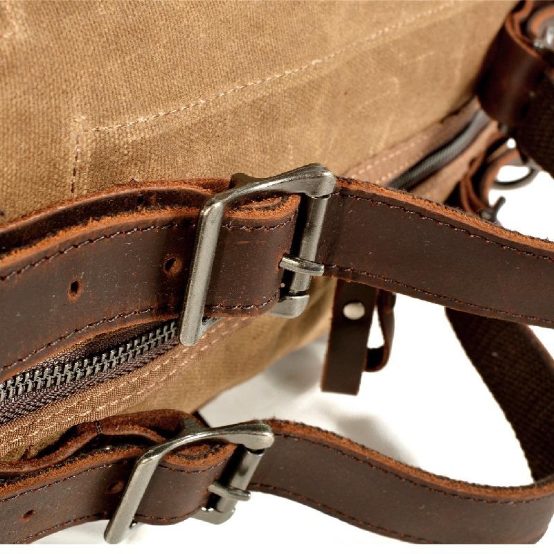 防水オイルワックスキャンバス 超目玉 ボストンバッグ 2WAY 大容量 頑丈 バッグ メンズ ショルダーバッグ ミリタリー 機内持ち込み可能 短期出張 旅行 | ホームアイホーム | 05