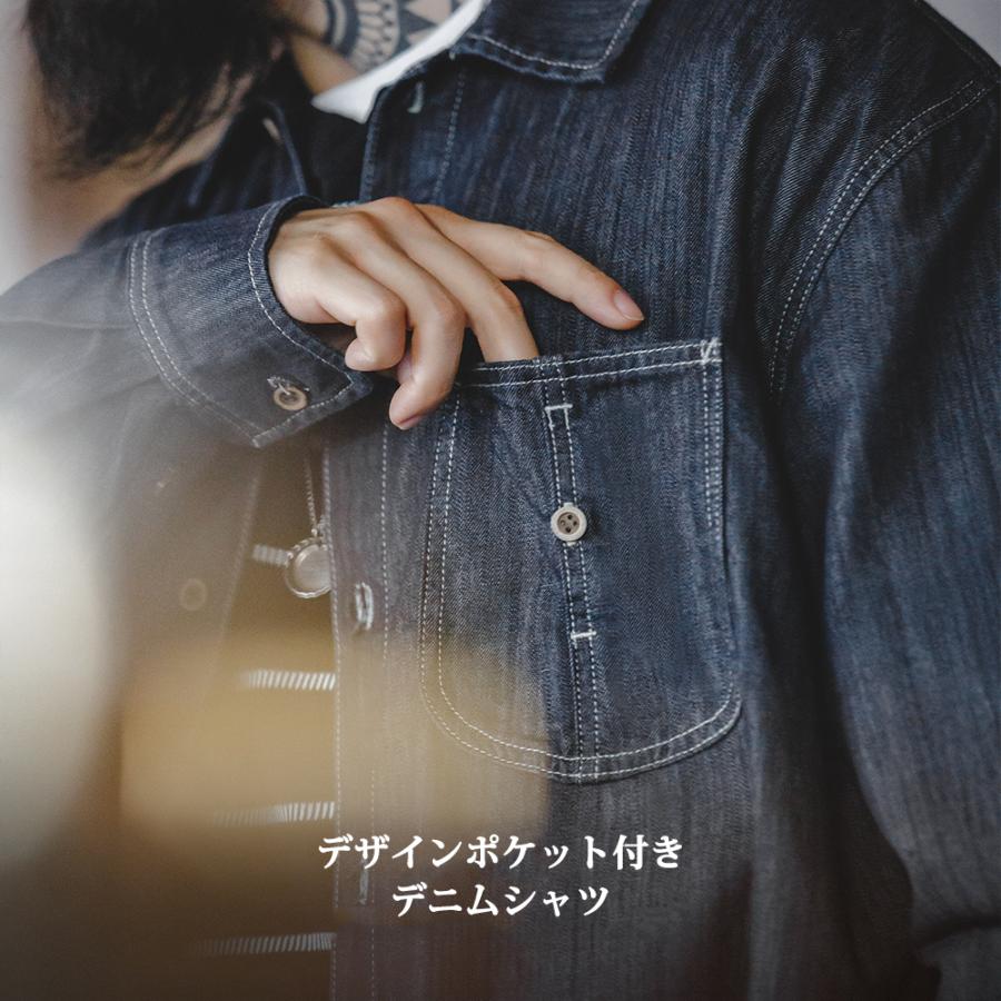 soerte オーバーサイズデニムウエスタンシャツ サイズ3 soerte（ソエルテ）の「Oversize denim western shirt / オーバー