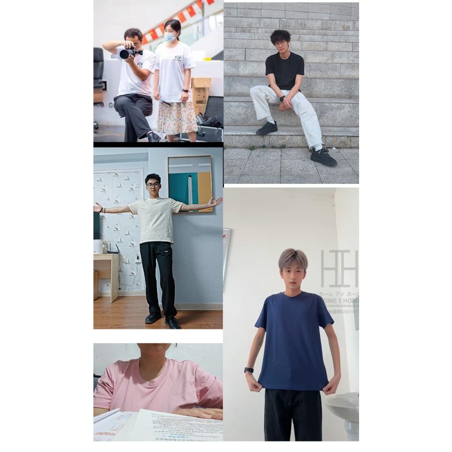 tシャツ メンズ 半袖 無地 6.3オンス ヘビーウェイトTシャツ 綿 長繊維綿 特価 男女兼用 レディース キッズ 大きいサイズ クルーネック カットソー スポーツ | ホームアイホーム | 26