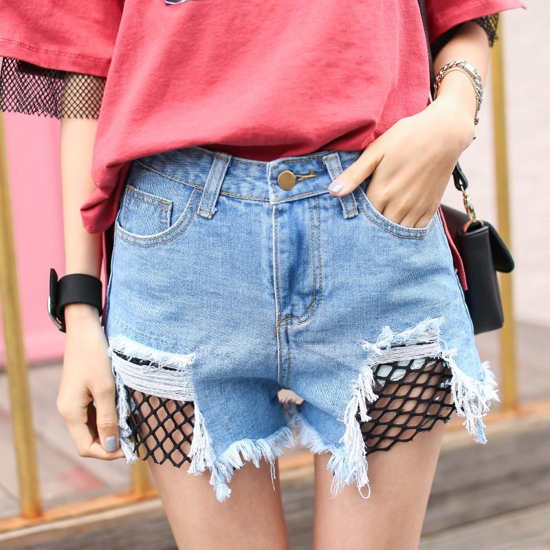 ホームアイホーム デニムショートパンツ レディース ショーパン