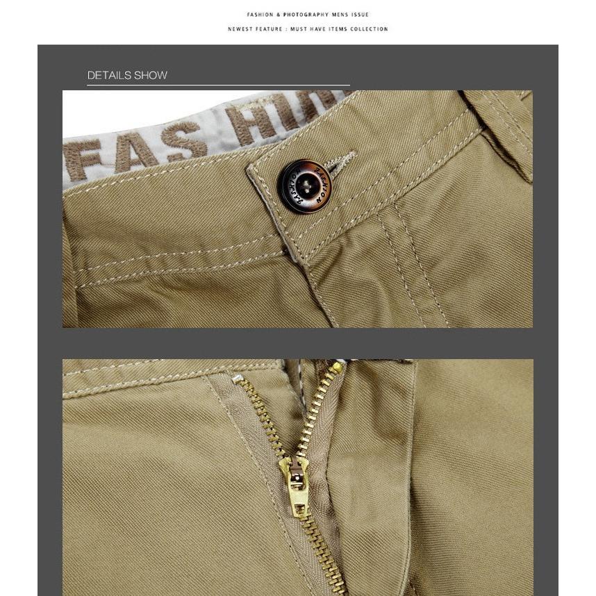 ゴルフウェア メンズ ハーフパンツ カーゴパンツ カーゴショート メンズ ハーフ丈 スポーツ 無地 ショートパンツ 夏 短パン ゆったり カジュアル アウトドア | ブランド登録なし | 15