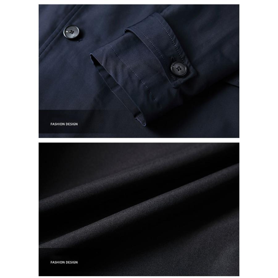 ホームアイホーム コート チェスターコート メンズ ダブルボタン仕様