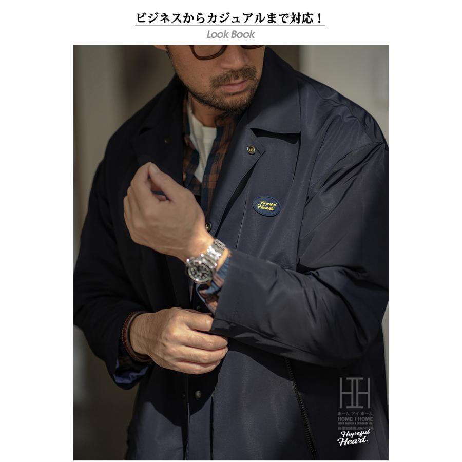 ホームアイホーム バルマカーン コート メンズ 撥水機能 Teflon