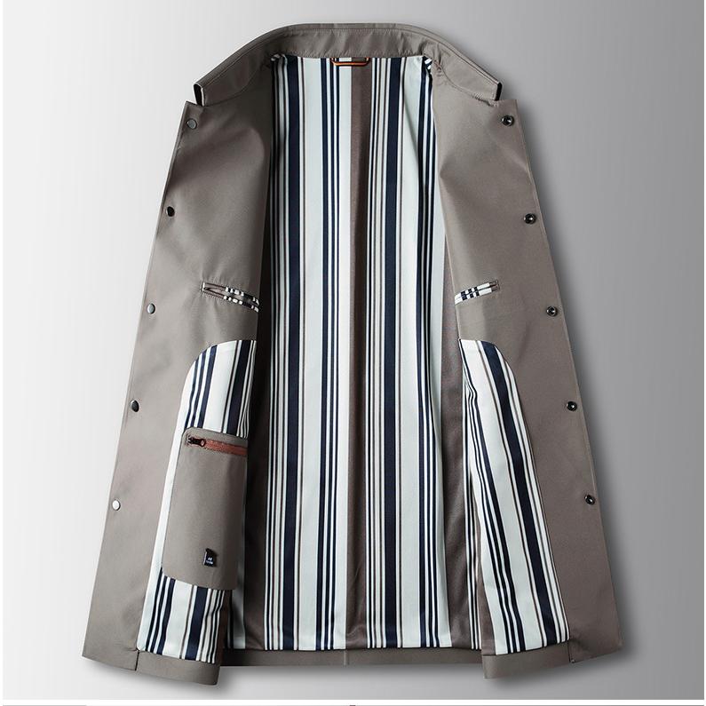 ホームアイホーム ビジネスコート ステンカラーコート アウター