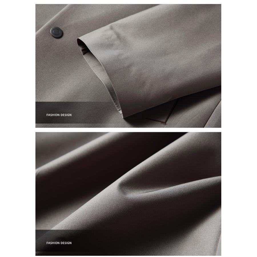 ホームアイホーム ビジネスコート ステンカラーコート アウター