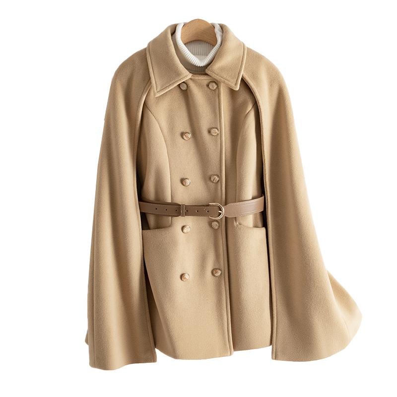 ホームアイホーム ポンチョ ケープ レディース きれいめ 高級感 上品