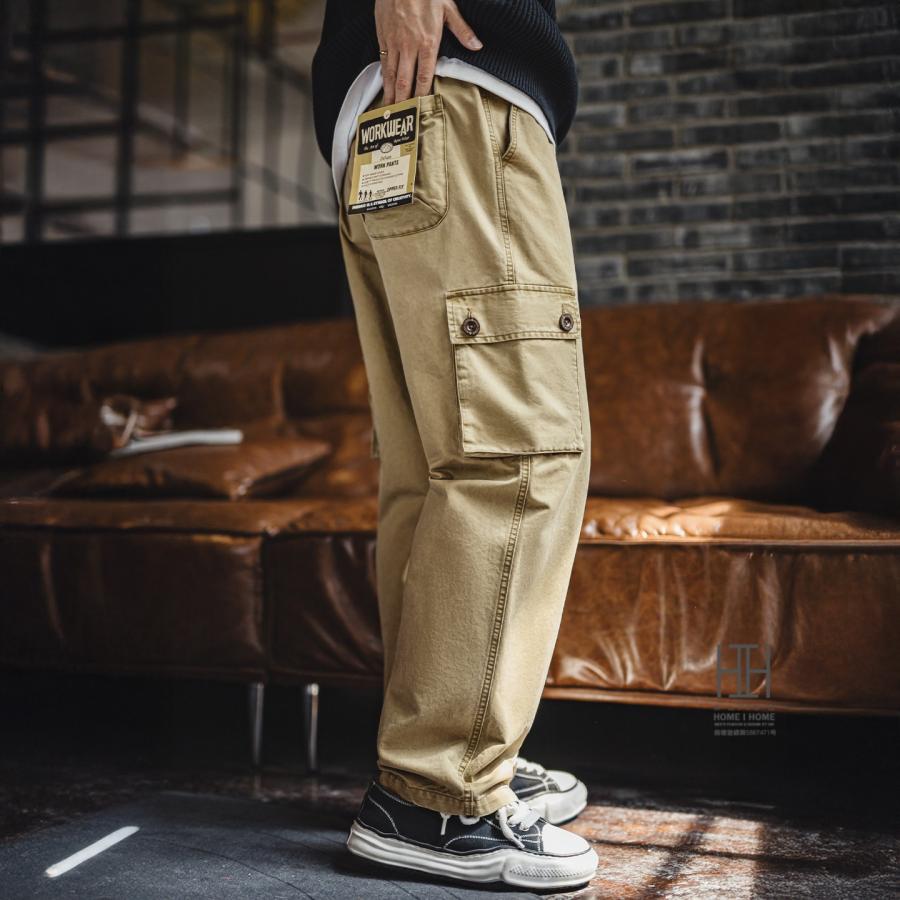ホームアイホーム M-51 フィールドカーゴパンツ メンズ ストレート 