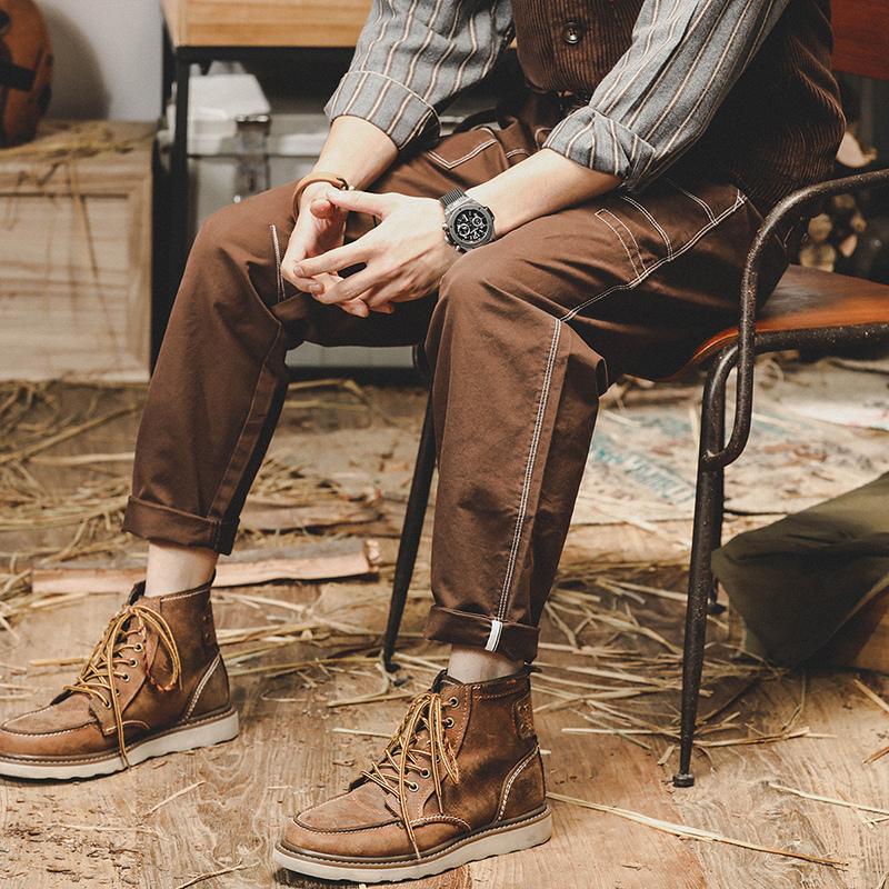 ジーンズ カーゴパンツ メンズ デニム 作業着 アメカジ おしゃれ キレイめ 美脚 デザイン カジュアル ストリート Gパン ボトムス パンツ 最大66 オフ