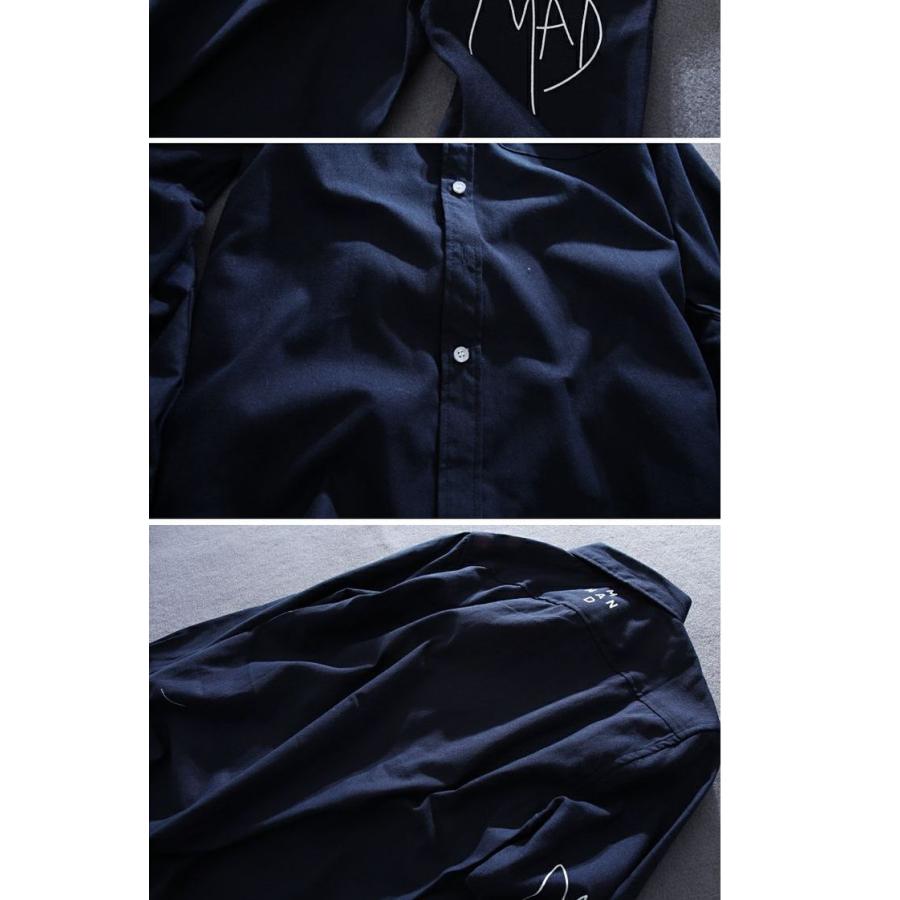 ボタンダウンシャツ シャツ メンズ 長袖 ビジネス ワンポイント おしゃれ プリント ポケット付き メンズシャツ 長袖シャツ カジュアル トップス 羽織り | ホームアイホーム | 08