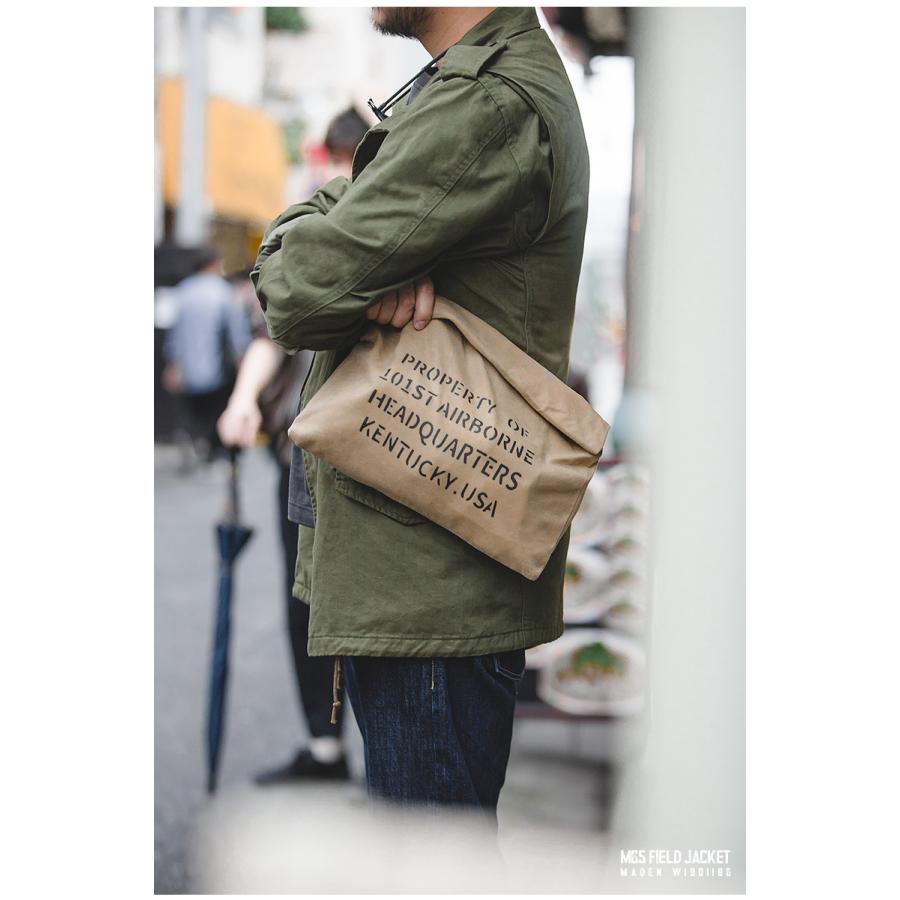 ホームアイホーム ミリタリージャケット M65 メンズ フィールド