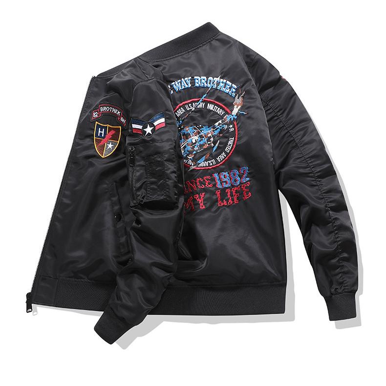 ホームアイホーム メンズ MA1 ミリタリー メンズ 中綿ジャケット