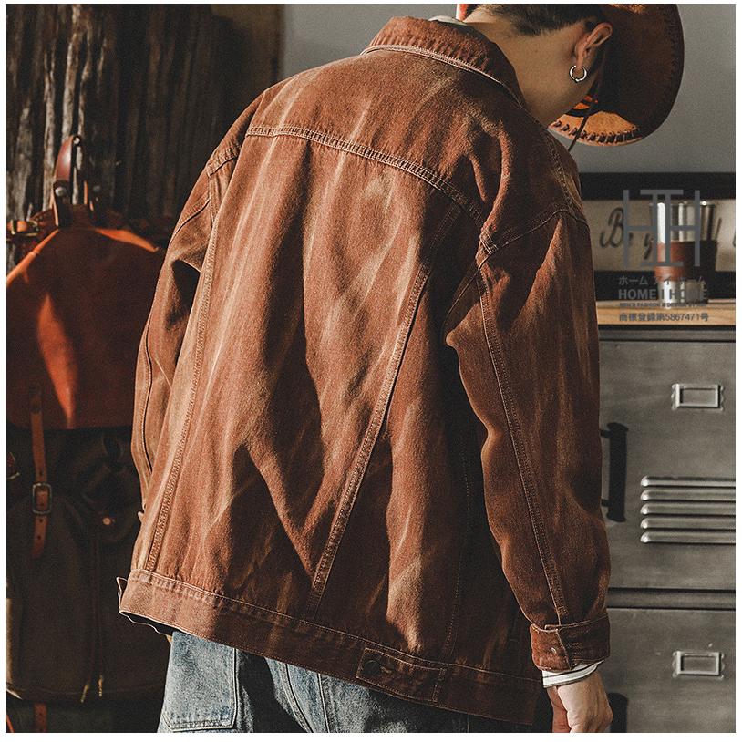 ホームアイホーム ヴィンテージジャケット デニムジャケット メンズ