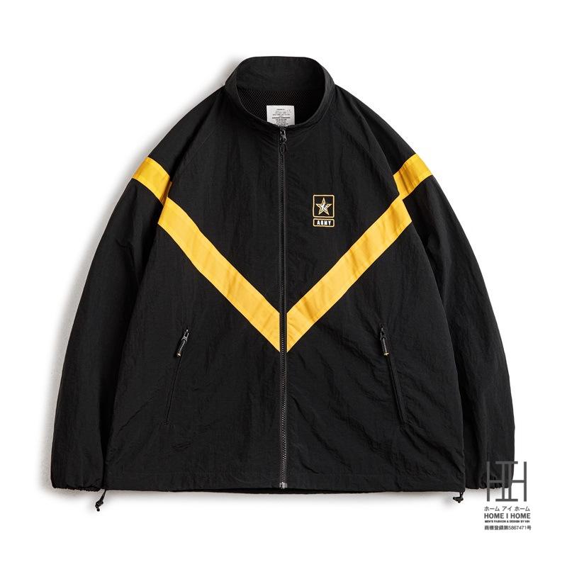 ホームアイホーム トレーニングジャケット ナイロン メンズ ミリタリー