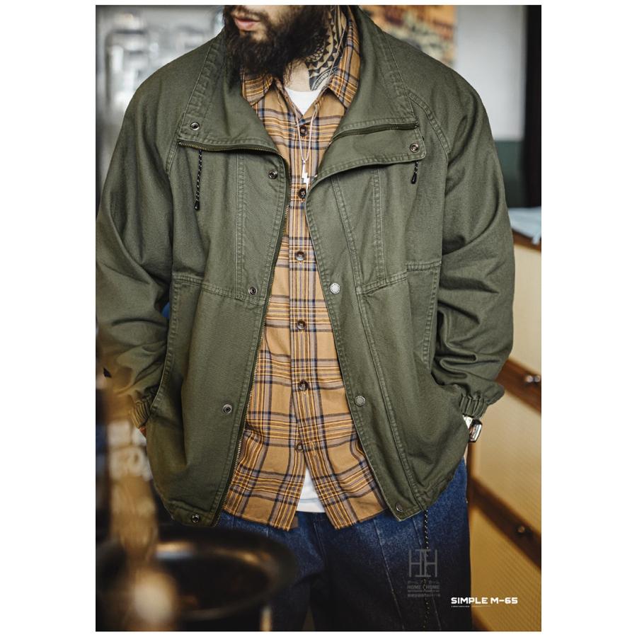 ホームアイホーム M65 ジャケット メンズ ショート丈 モッズコート