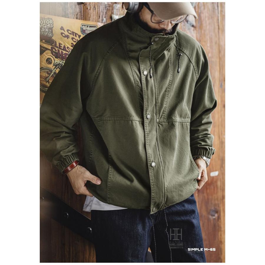 ホームアイホーム M65 ジャケット メンズ ショート丈 モッズコート