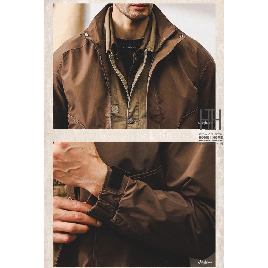 ホームアイホーム マウンテンパーカー ブルゾン ジャケット メンズ