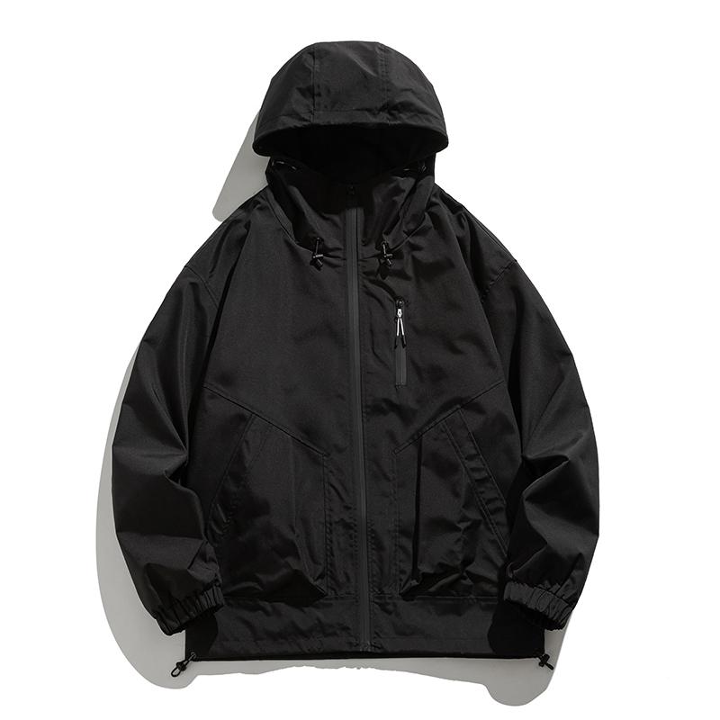 ホームアイホーム メンズ マウンテンパーカー 登山服 フード付き