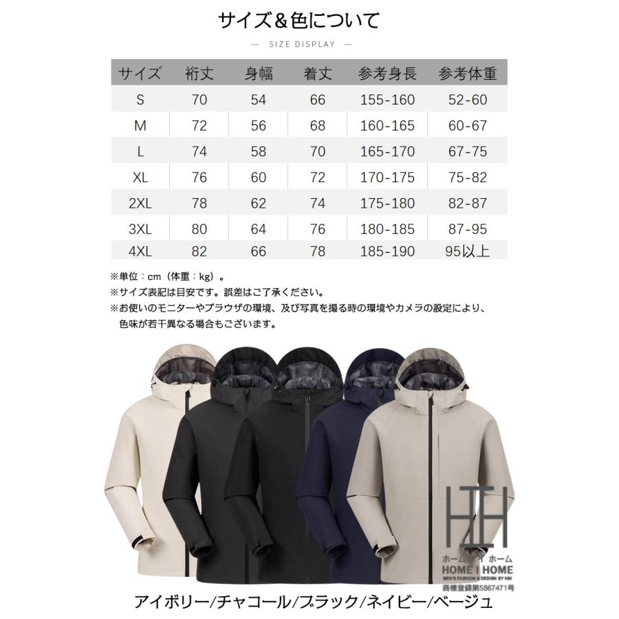 マウンテンパーカー メンズ レディース フード ジャケット ジャンパー ブルゾン 撥水 春 春服 登山服 高機能 アウトドア ワークマン マウンテンライトジャケット｜justmode｜12