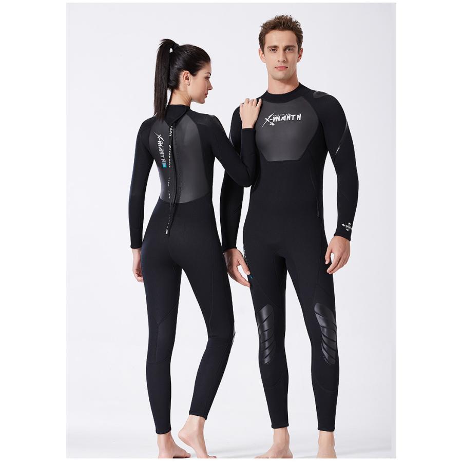 〔未使用〕RUSTY フルスーツ ウェットスーツ ブラック ネオプレン フルスーツ ウェットスーツ メンズ ストレッチ レディース