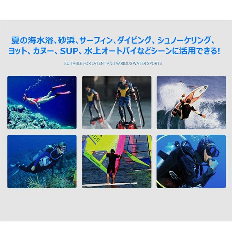 5mm ダイビングフード 男女兼用 フード 怪我防止 保護 ダイビング用フード サーフフード サーフィン ダイビング インナーフード 防寒 保温 厚手 ブラック | ブランド登録なし | 09