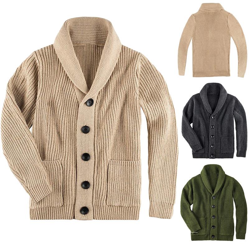 カーディガン メンズ ショールカラー ニットジャケット ブルゾン セーター 長袖 無地 ユニセックス 秋冬 トップス My0458 Justmode 通販 Yahoo ショッピング