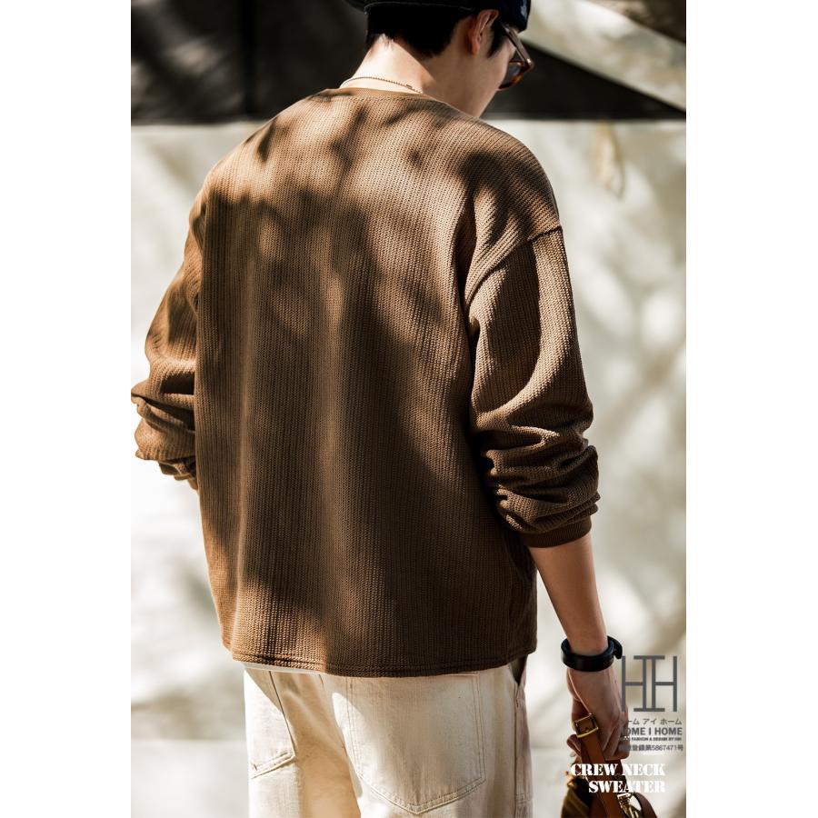 セーター 男女兼用 カップル ゆったり オーバーサイズ ルーズフィット