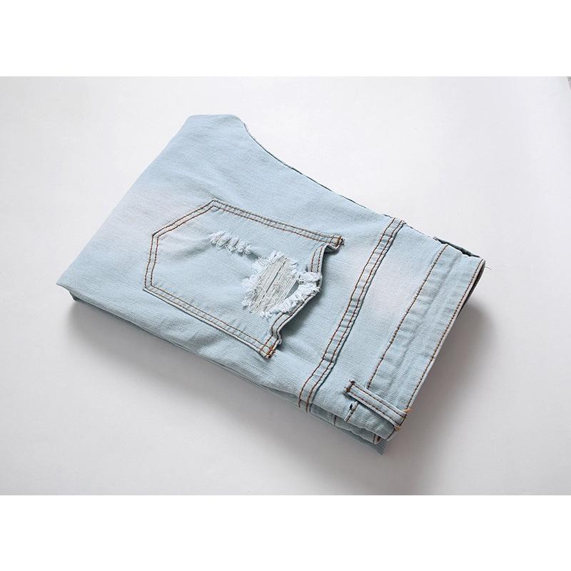 ホームアイホーム デニム メンズ デニムパンツ スキニー ジーンズ