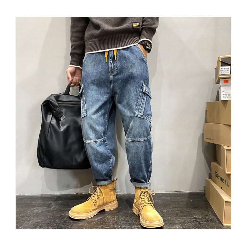 ホームアイホーム カーゴパンツ デニム ジーンズ メンズ ユーズド 多