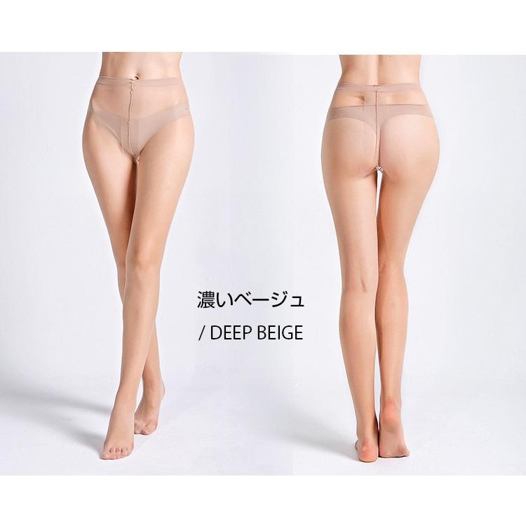 2点セット オールスルーストッキング レディース パンティストッキング 極薄 シアータイプ 美脚セクシー UV対策 | ホームアイホーム | 09