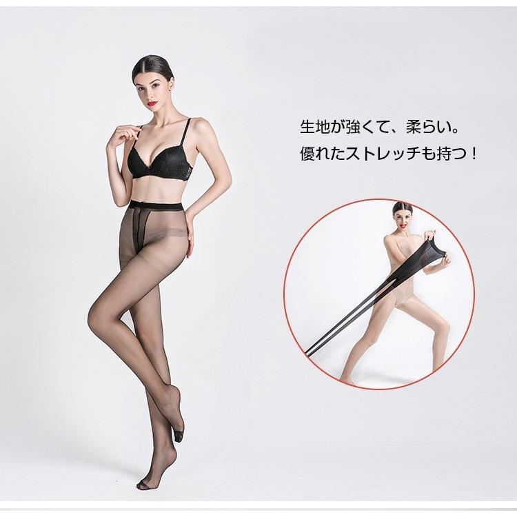 2点セット オールスルーストッキング レディース パンティストッキング 極薄 シアータイプ 美脚セクシー UV対策 | ホームアイホーム | 13
