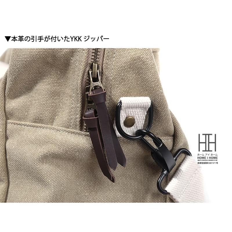 キャンバス ショルダーバッグ メンズ カバン 手持ち 斜め掛け 肩掛けカバン モーターサイクル バッグ 大きめ a4 大容量 ミリタリー 3way 帆布 おしゃれ 肩がけ_11