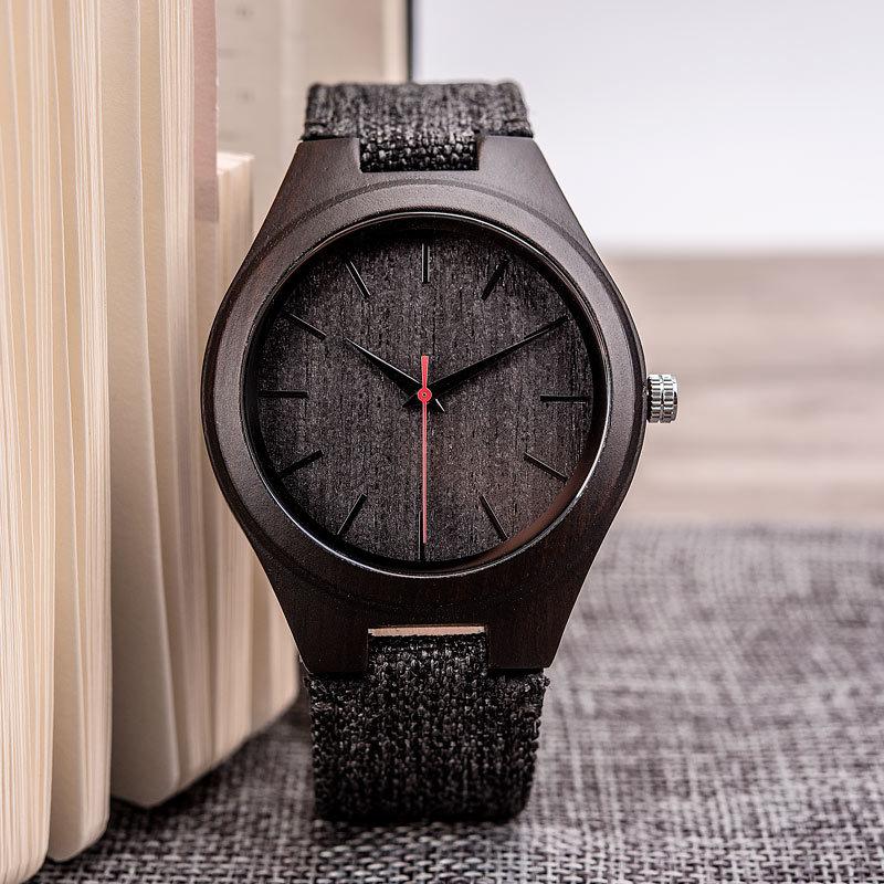 クォーツ時計 腕時計 ウォッチ メンズ 木製 ギフト ユニセックス レディース シンプル メンズ腕時計 ビジネス｜justmode｜20