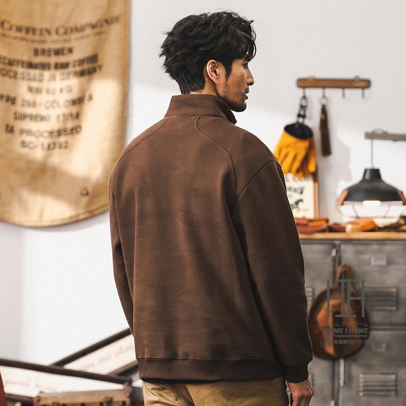 ホームアイホーム フリース ハーフジップ プルオーバー フリース