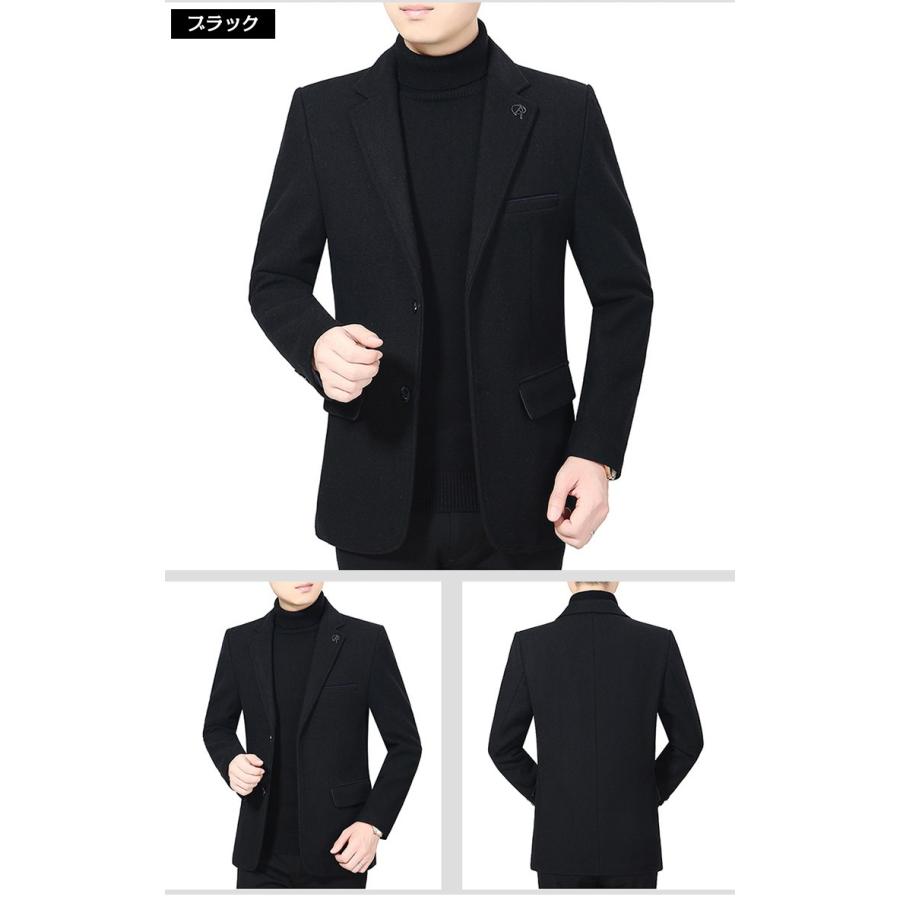 テーラード ダッフルコート メンズ ウール ビジネスコート 秋冬 通勤 防寒 イギリス風 冬物 コート ジャケット 保温 カジュアル Xz1930 Justmode 通販 Yahoo ショッピング