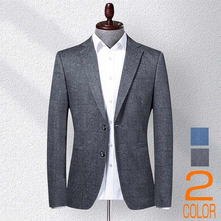 テーラードジャケット メンズ 無地 細身 2ボタン スーツ ビジネス カジュアル スタイリッシュ 新作 パーティー 宴会 Xz222 Justmode 通販 Yahoo ショッピング
