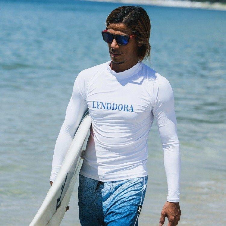 長袖 メンズ ラッシュガード 水陸両用 日焼け対策 速乾 セットアップ