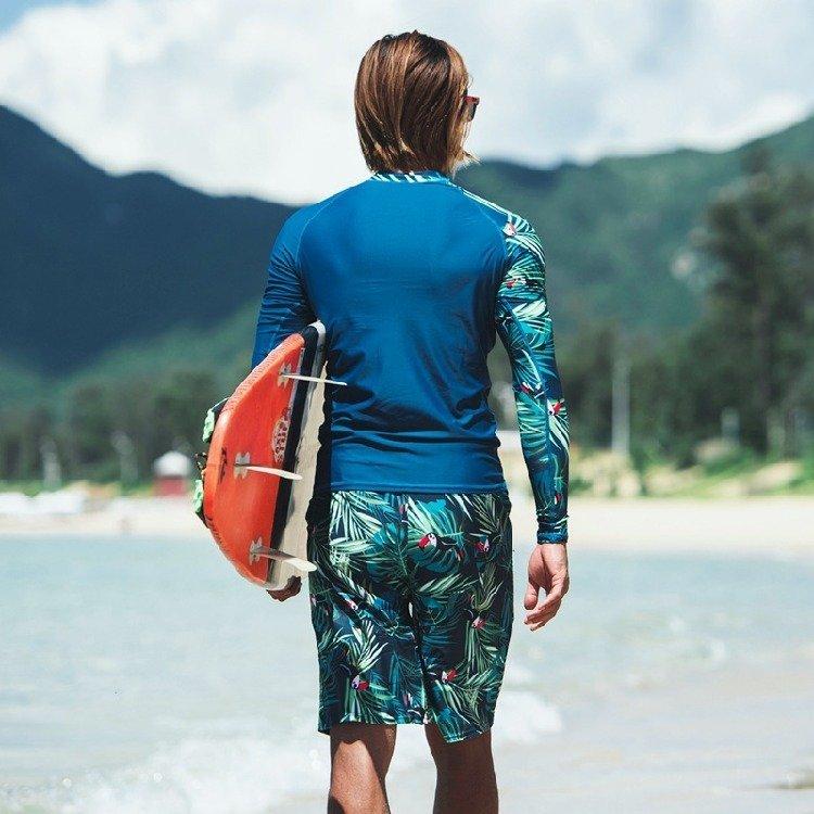 水着・ラッシュガード veatm BLUE GRADIENT SURF SHORTS VEATM