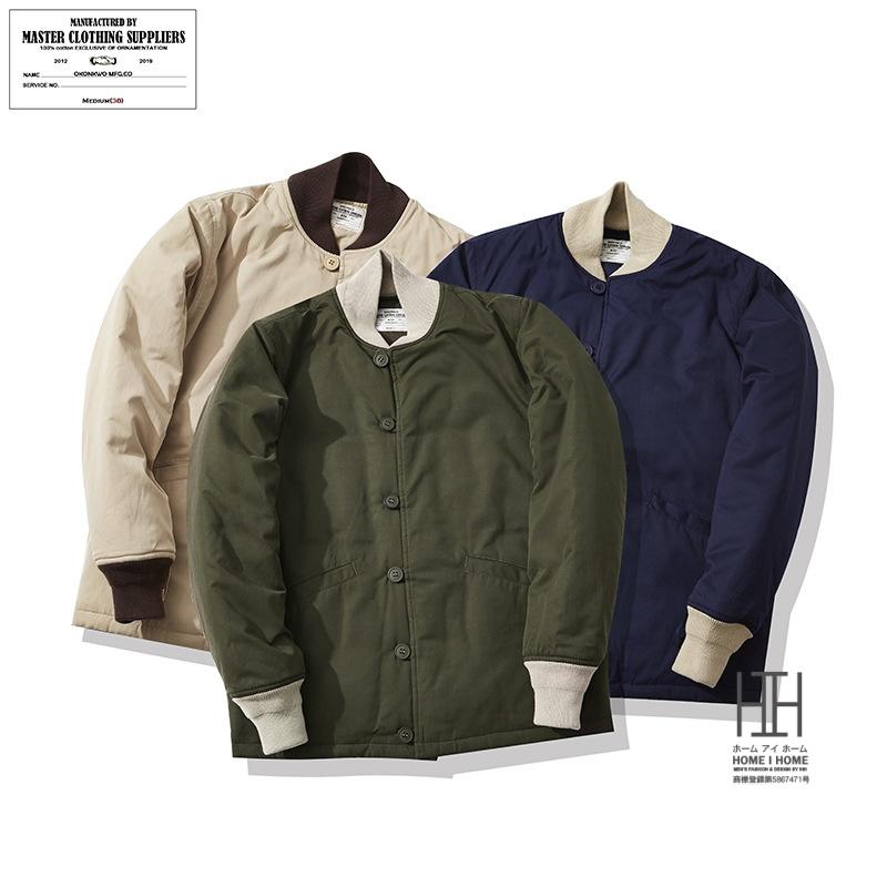 ホームアイホーム 中綿ジャケット M43 ライナージャケット メンズ M-43