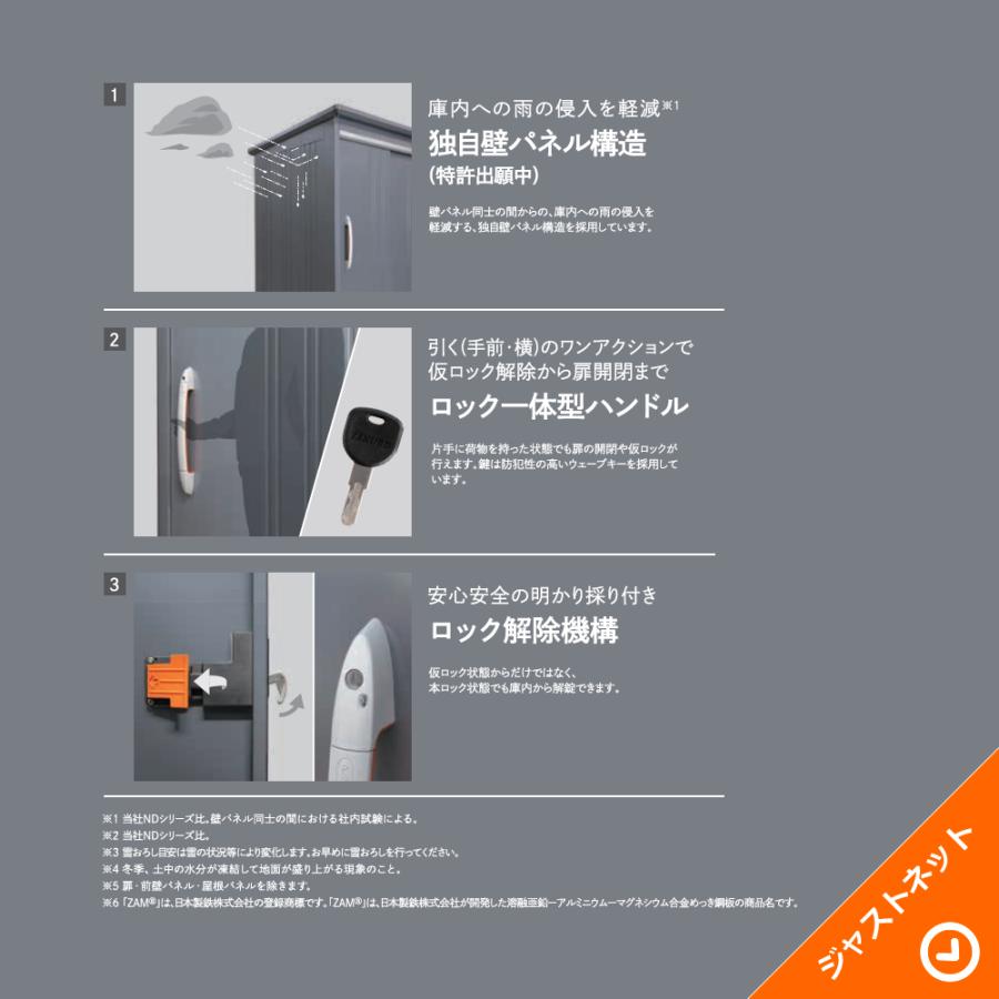 タクボ物置 【生活応援セール！】B-Z3322N BELOS ヴェロス 間口333cm