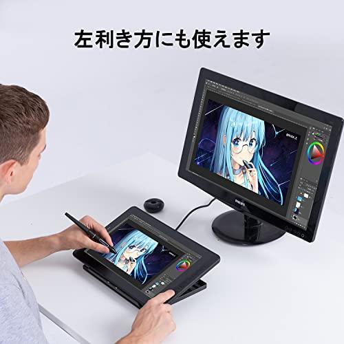 HUION 液タブ Kamvas 13 13.3インチ スマホ接続可能 充電不要ペンPW517 筆圧8192｜justore1｜08