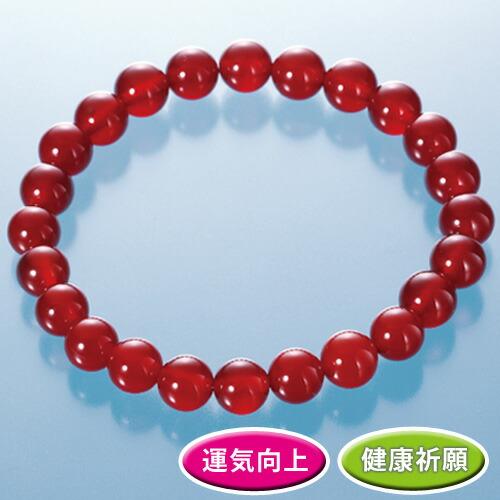 赤い元気ブレス 運気 健康 開運 成功 富 集中力 運気向上 健康祈願 天然石 パワーストーン アクセサリー ブレスレット メノウ 勝負運 ジャストパートナー Yahoo 店 通販 Yahoo ショッピング