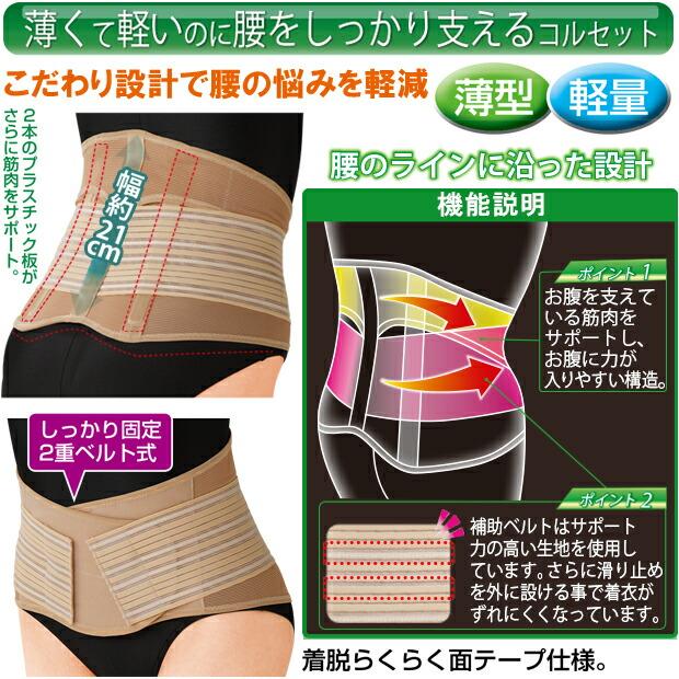 腰サポーター 腰痛ベルト メッシュ 通気性 伸縮性 腰安定 幅広ベルト