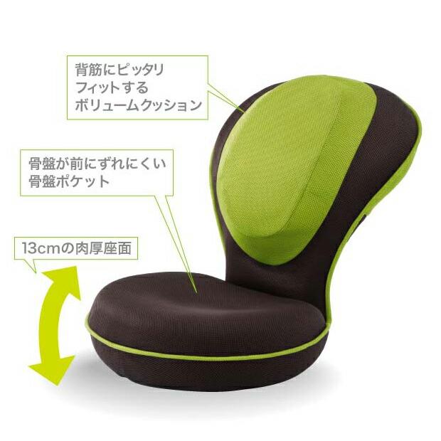 美姿勢座椅子 背すじがGUUUN テレビ メディア 座椅子 リクライニング コンパクト 骨盤 腹筋 ストレッチ 姿勢 背筋 背筋がGUUUN美姿勢座椅子の画像