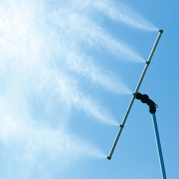 ミストシャワー 屋外用 ドライミスト ミスト噴霧器 熱中症対策 屋外