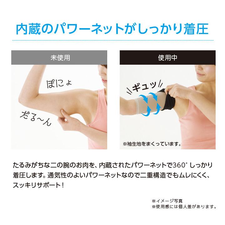 EZE 二の腕シェイプインナー 日本製 高級品 着るサプリメント 冬物 loceran®】二の腕シェイプインナー【問い合せ対応商品】 | 合同会社