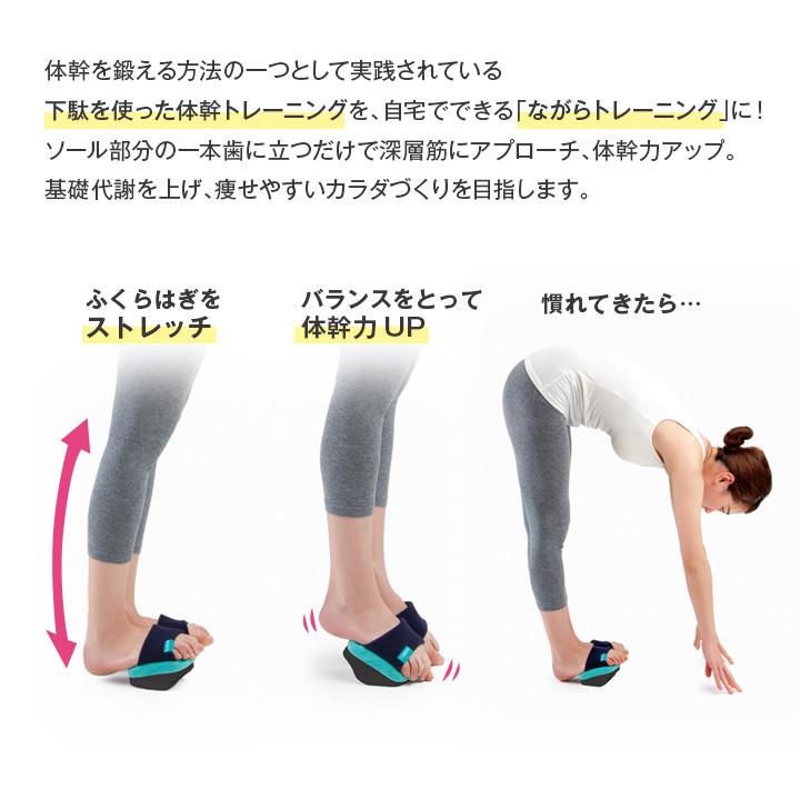 健康グッズ シェイプ トレーニング ストレッチ 立つだけ 一本歯