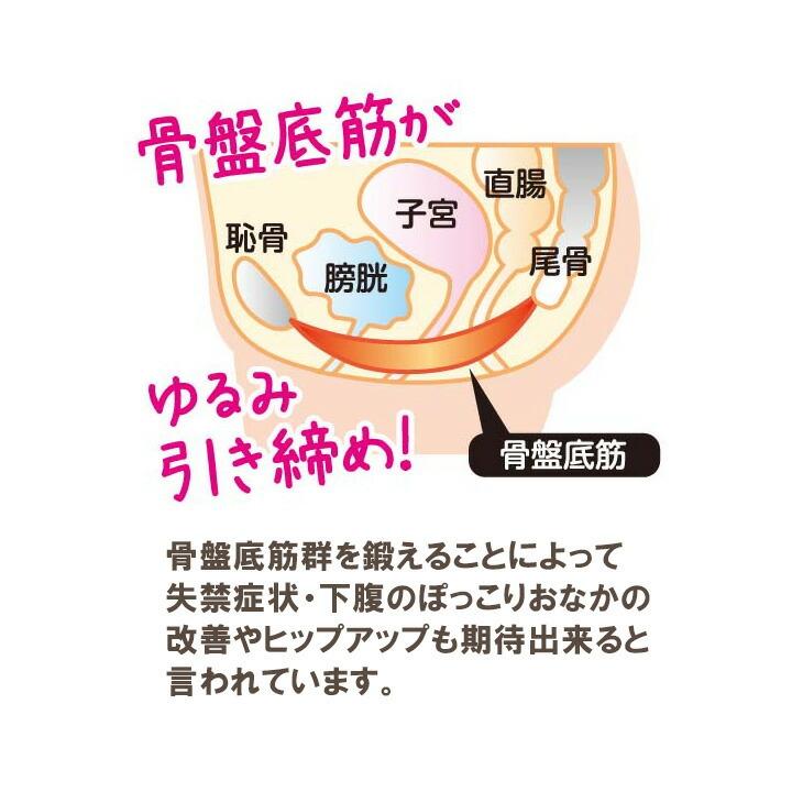 レディース ロングガードル 下着 お腹 スッキリ 引き締め ヒップアップ ぽっこりお腹 尿漏れ予防 新・骨盤底筋サポートロングガードル 3L 4L（メール便可）｜justpartner｜04