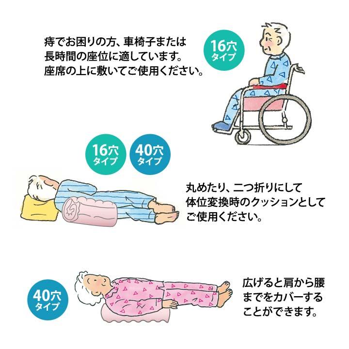 介護 床ずれ防止 座布団 クッション 車椅子 車いす イス 療養 長時間